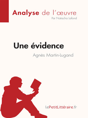 cover image of Une évidence d'Agnès Martin-Lugand (Analyse de l'œuvre)